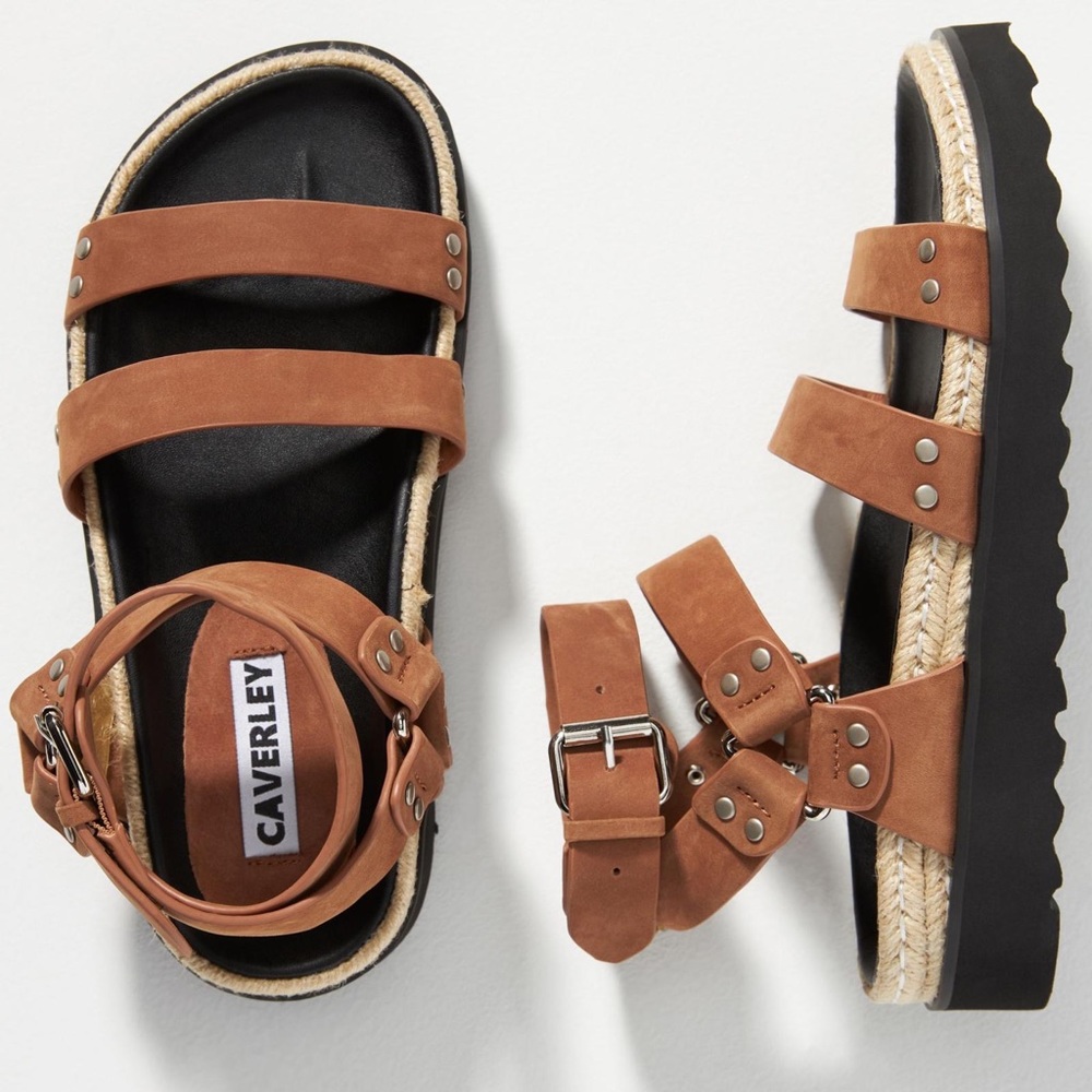 NWT CAVERLEY ALBERT GLADIATOR SANDALS